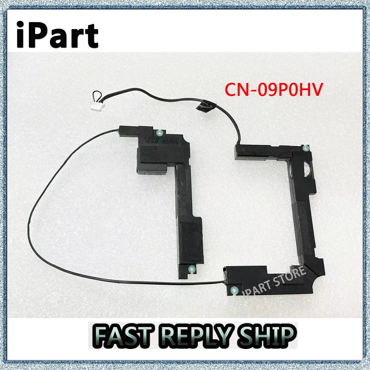 DELL Inspiron 15 7590 7591 2-in-1 Speaker 023 400HB 0013 CN-09P0HV