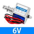 JF-0826B Open Frame Push-Pull Solenoid – 10mm Stroke 20N Force, 6V/12V/24V DC Multi-Voltage for Industrial Applications Zpaxo JF-0826B 6V