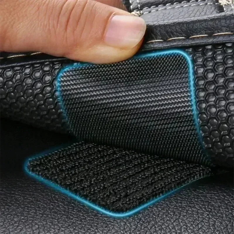 Self Adhesive Tape Hook and Loop Strips Sticky Back Fastener Heavy Duty Mounting Strips Instead of Holes and Screws Adhesive Zpaxo