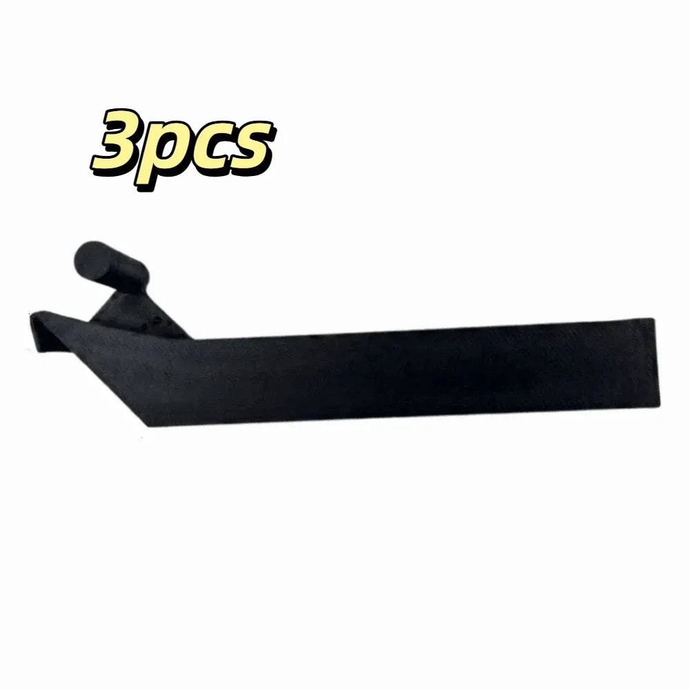 Universal RV Rain Gutter Extension Solid Material Stable Structure Zpaxo Black