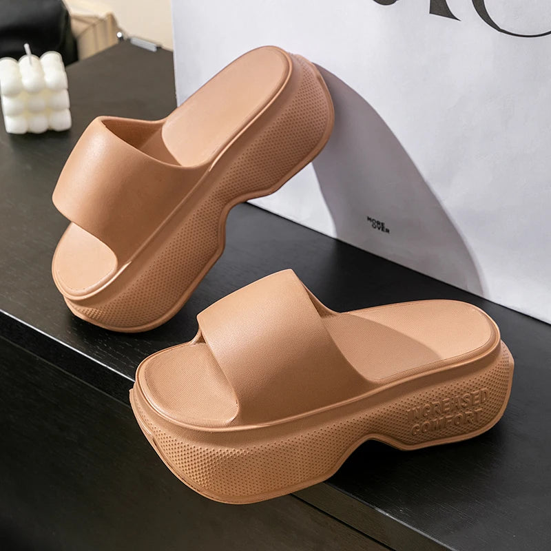 Chunky Platform Wedges Sandals Women Summer Waterproof Thick Sole
