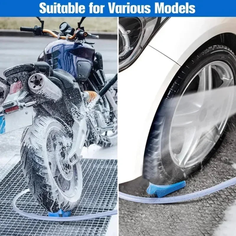 Car Hose Guide Tire Wedge – Universal Anti-Pinch Wash Tool