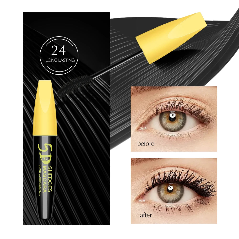 Waterproof Mascara Dense Slender Anti Smudge Durable Curling