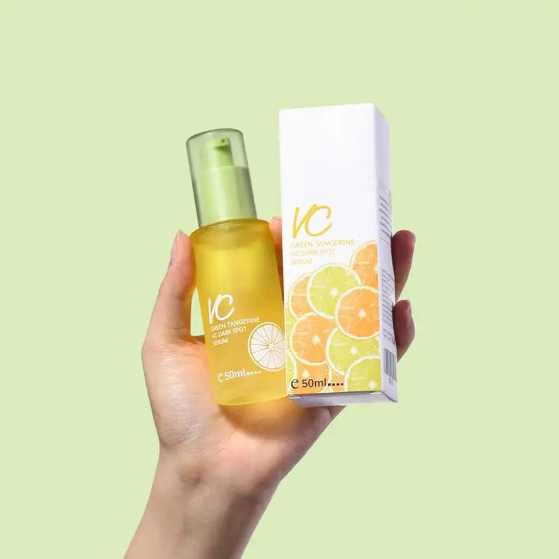 Green Tangerine Vitamin C Brightening Serum | Dark Spot Essence Brightening Face Serum Zpaxo