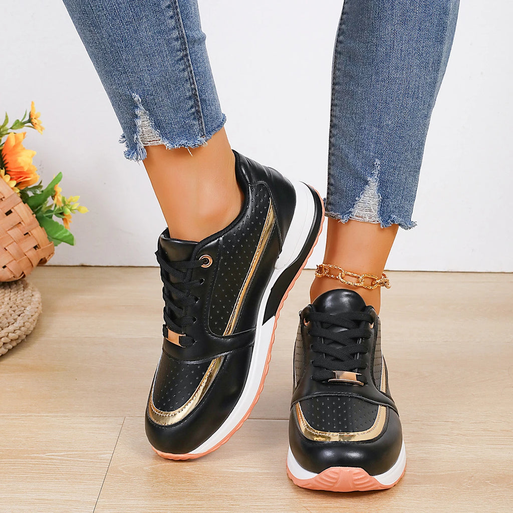 Women Sneakers 2025 New Outdoor Comfortable Shoes for Women Round Head Designer Loafers Lightweight Casual Sneakers for Women Zpaxo