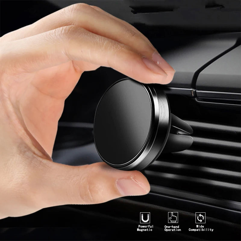 Magnetic Phone Holder Car Air Vent Clip Mount Stand Magnet Cellphone Zpaxo