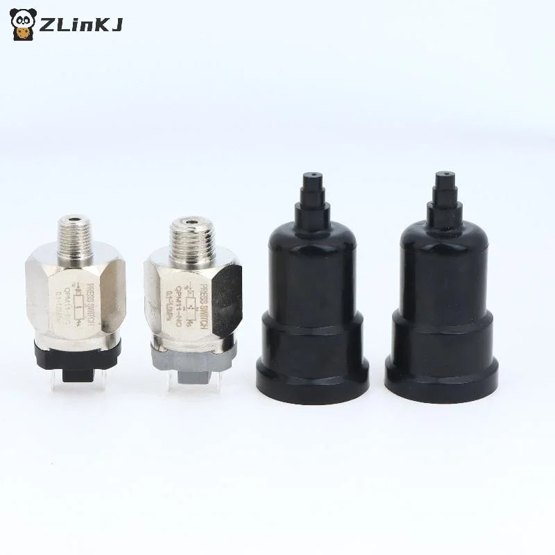 ▶1Pcs G1/8 G1/4 Automatic Controller QPM11 NO NC Adjustable Air Pressure Switch 0.1-1Mpa Hydraulic Diaphragm Zpaxo