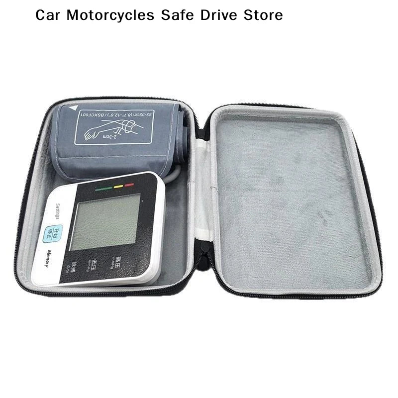 Hard EVA Carrying Organizer Case Wireless Upper Arm Blood Pressure
