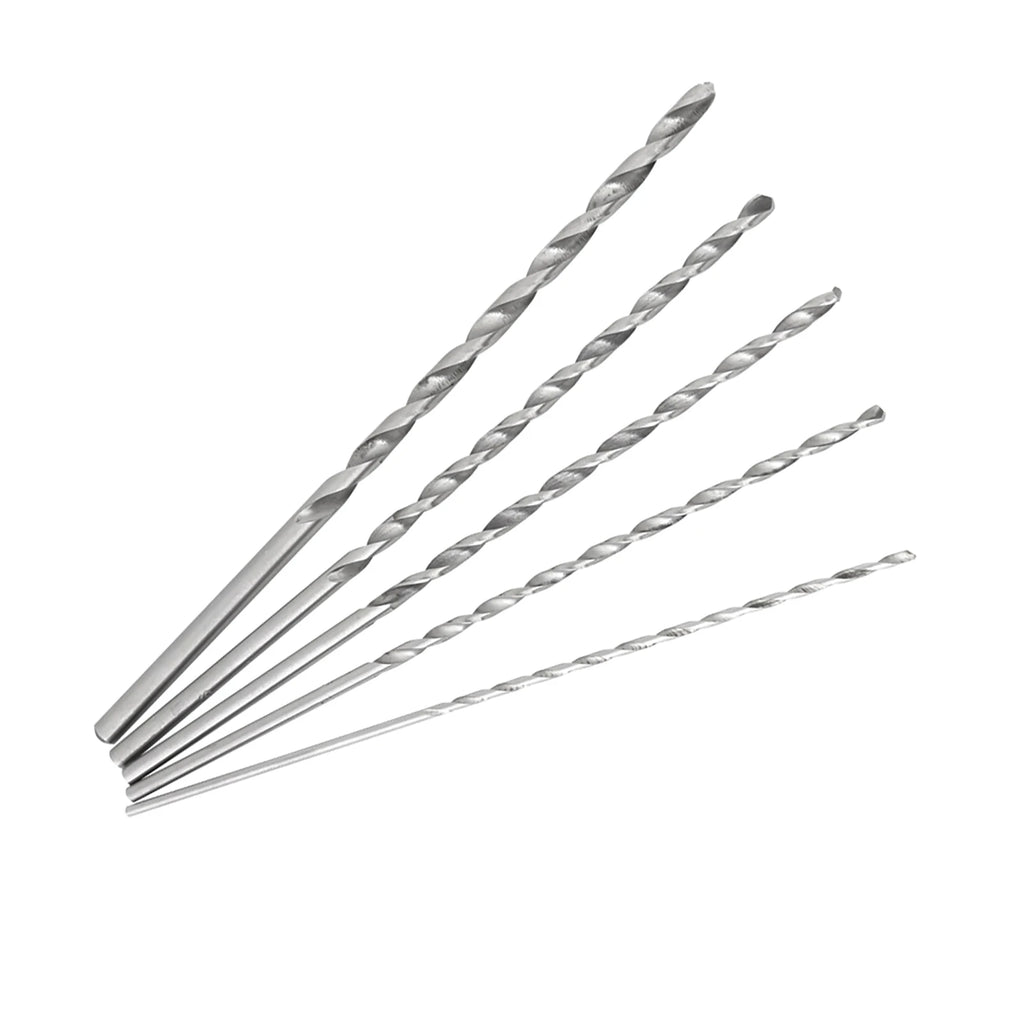Drill Bit Extra Long Speed Steel Straight Shank Twist Tool 2- Wood
