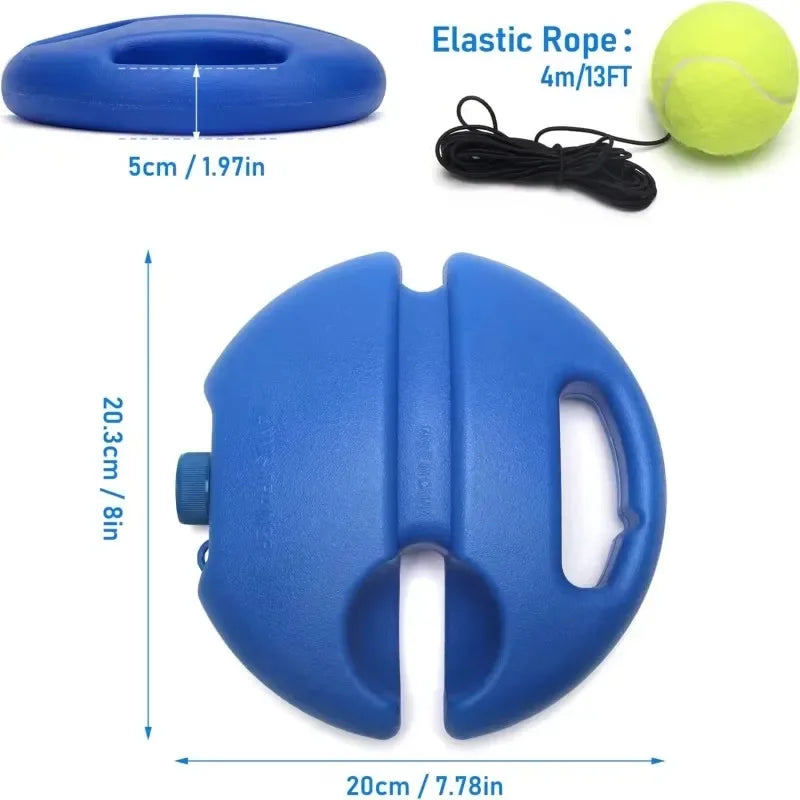 Professional Tennis Training Aids Bases Elastic Rope Ball Practice