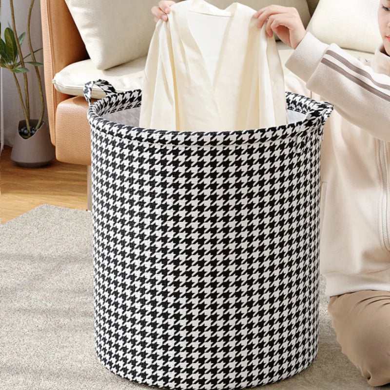 Foldable Laundry Basket – Collapsible Polyester Storage Hamper Foldable Laundry Hamper Zpaxo