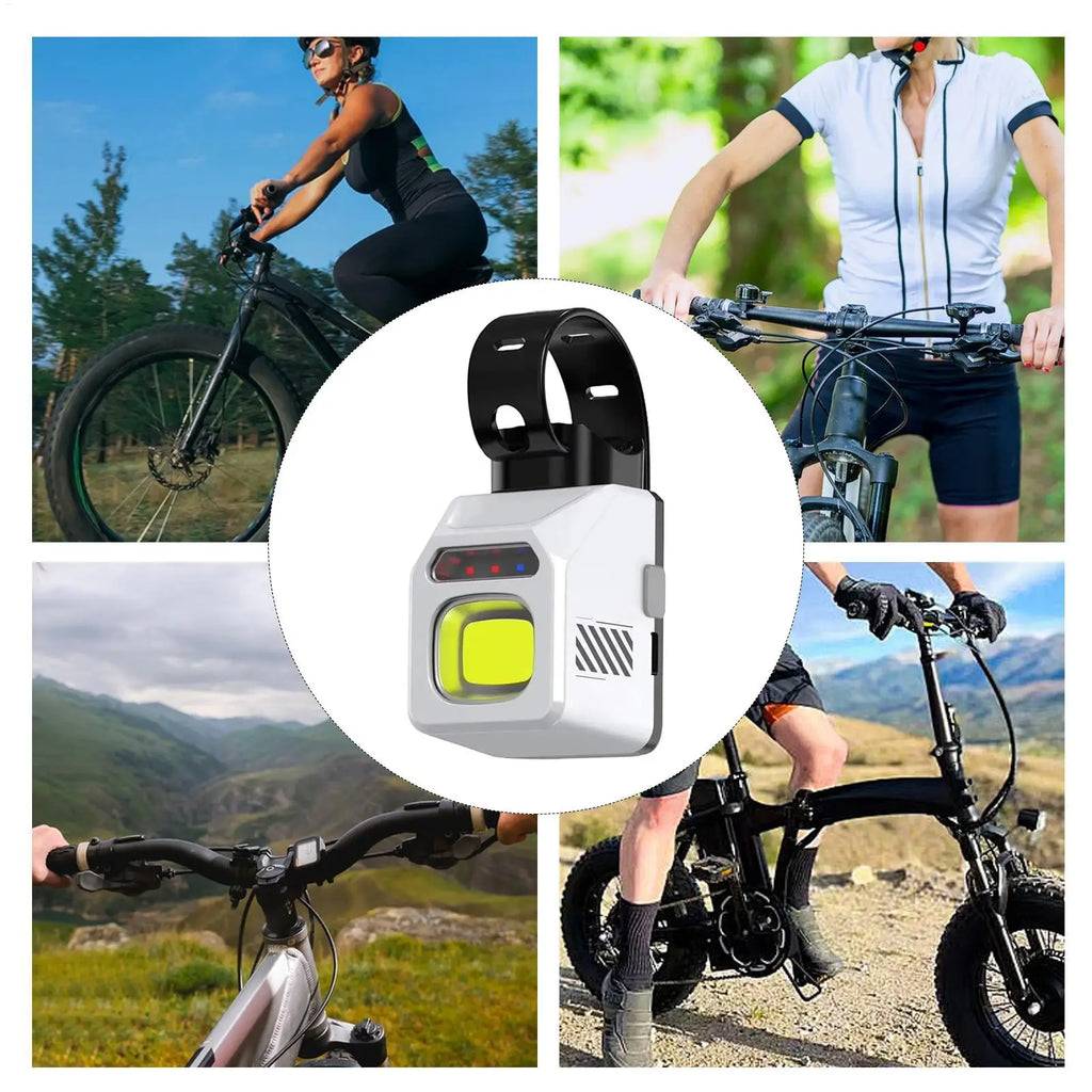 Bike Light USB Rechargeable Front Bicycle Lights Waterproof Bright