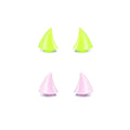 Cute Rubber Horn Helmet Decorations – 2 Pack | Moto Accessory