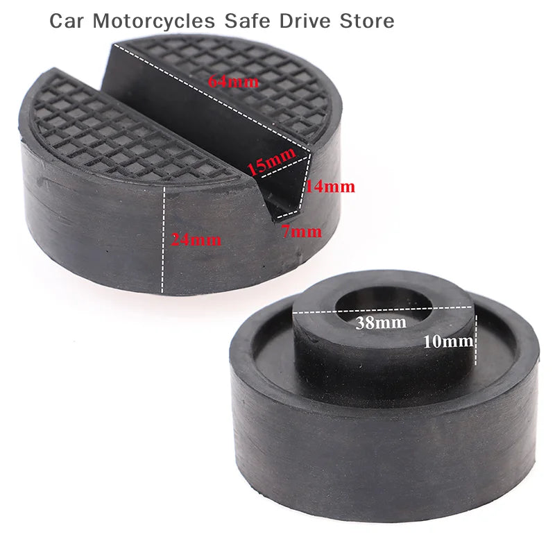 CMCar Jack Rubber Pad Car Slotted Lift Stand Pads Universal Repair