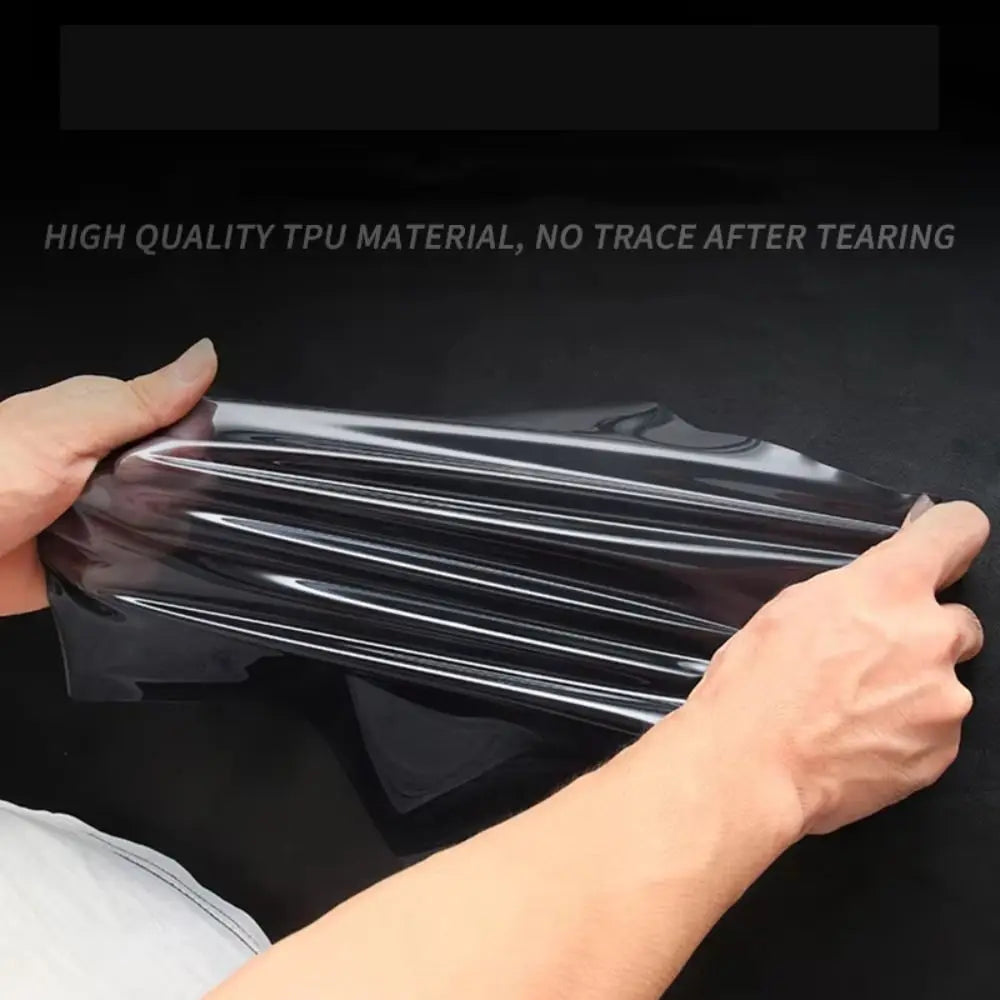 Self-adhesive Car Headlight Tint Film Change Light Transmission Zpaxo