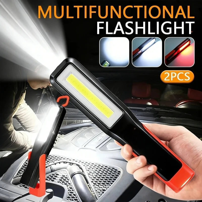 COB LED Magnetic Work Light – USB Rechargeable Flashlight Lantern LED Work Light Zpaxo
