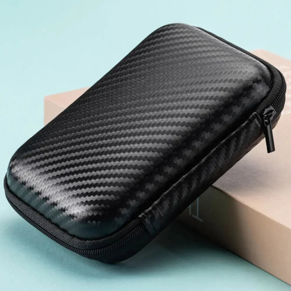 Portable EVA Phone Charger Shaver Zipper Bag Protection Case Hard Disk Data Cable Headphone Storage Pocket Pouch Zpaxo