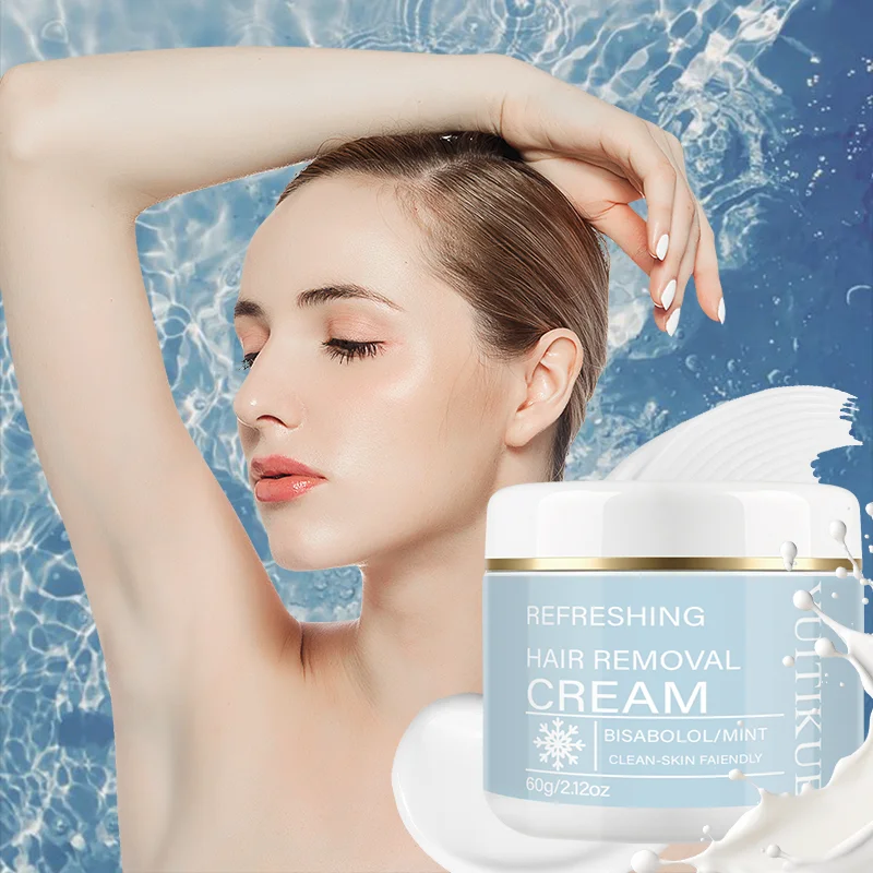 YUITIKUE Mint Hair Removal Cream – Pain-Free, Men & Women Hair Removal Cream Zpaxo