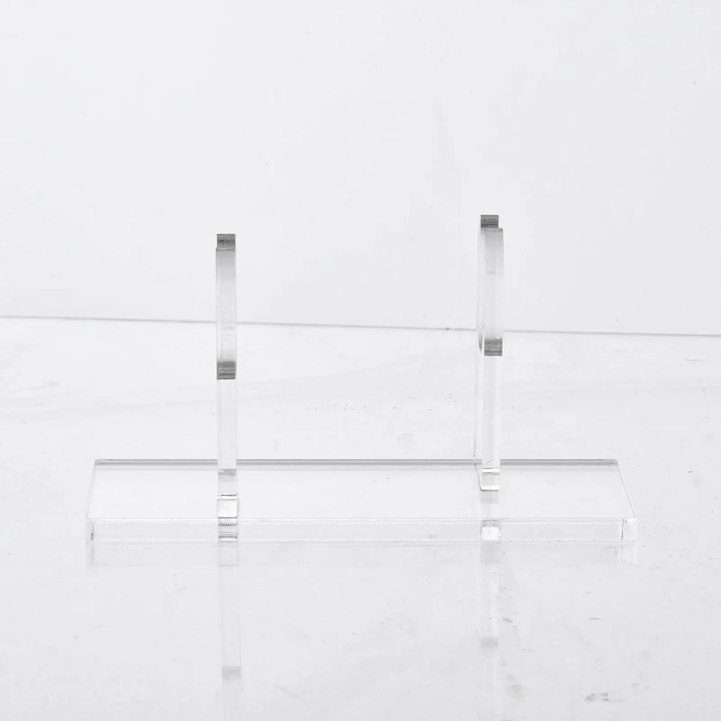 Fan Display Stand Acrylic Chinese Folding Hand Base Holder Stage