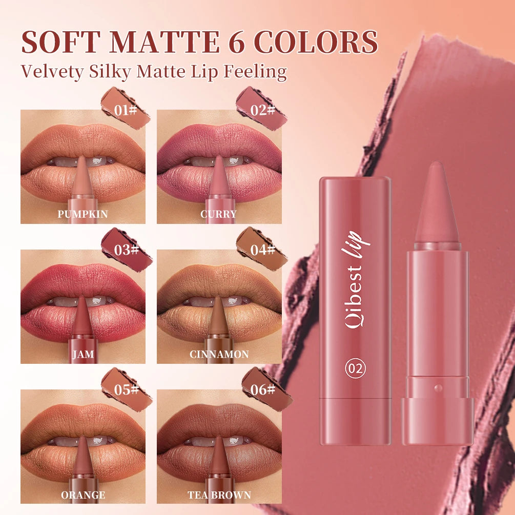 Matte Lip Gloss Long-lasting Waterproof Non Stick Cups Enhances
