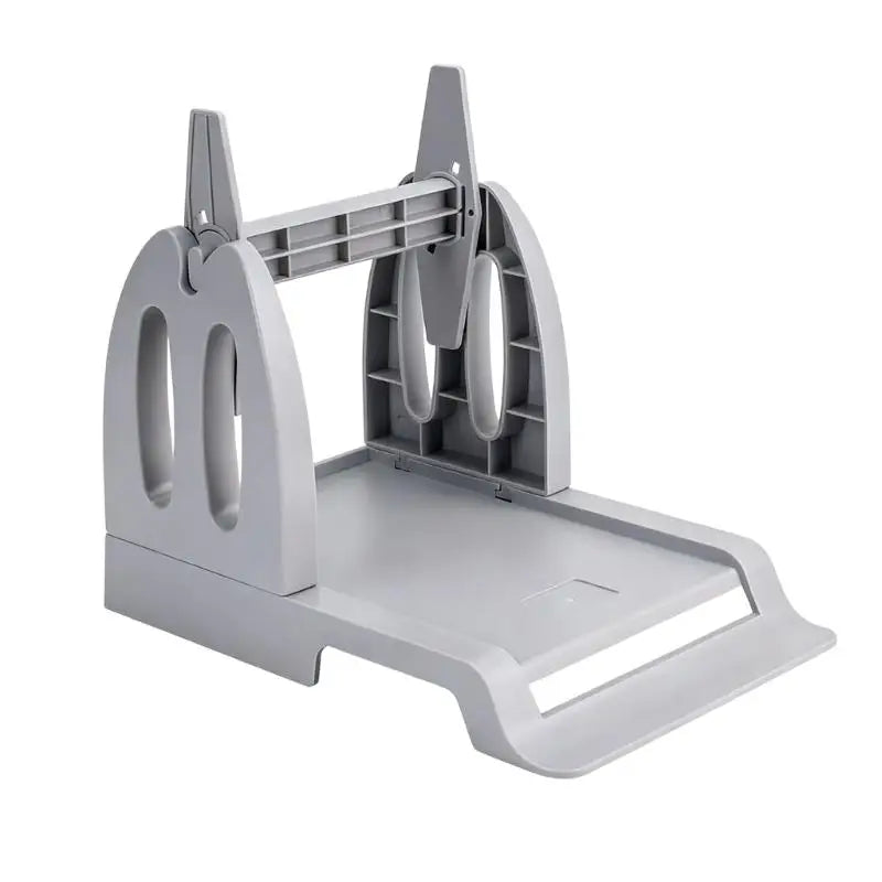 Label Holder External Roll for Desktop Barcode Label Printer Adjustment Space Saving Label Barcode Printer Stand Zpaxo