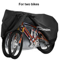 Toptrek Bike Cover 210D High Quality Bicycle Protector Multipurpose Rain Snow Dust Waterproof All Weather Protective Covers Zpaxo for 2 bike