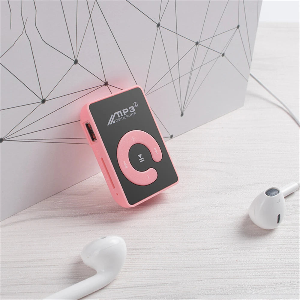 C Key MP3 Player Bluetooth 5.0 Music Stereo Speaker Mini MP4 Video Playback FM Radio Recording For Walkman Support SD TF Card Zpaxo
