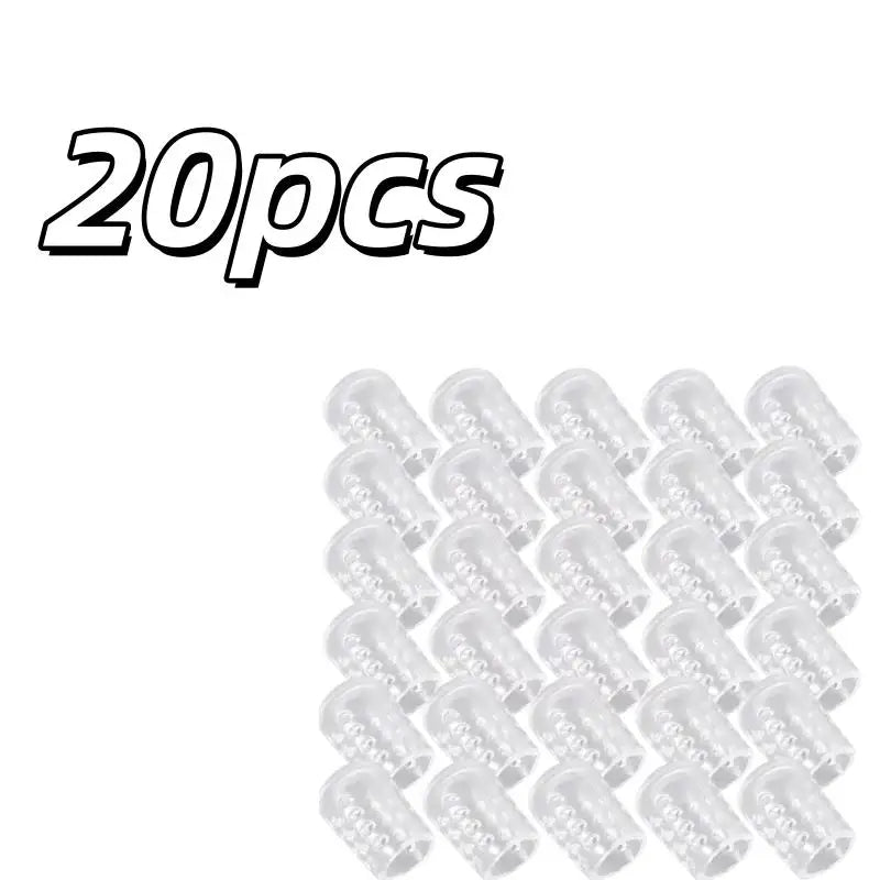 20pcs Transparent Toe Protectors – Elastic Covers Prevent Blisters, for Sensitive Feet & Shoe Comfort Zpaxo 20pcs