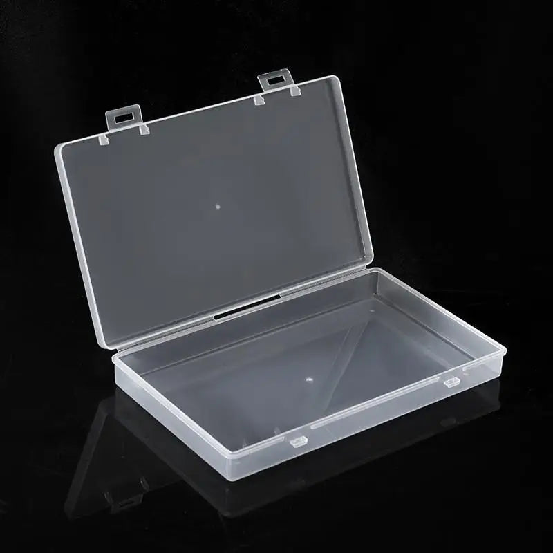 CM4 Adjustable Dividers Clear Plastic Storage Organizer Box Craft Zpaxo A