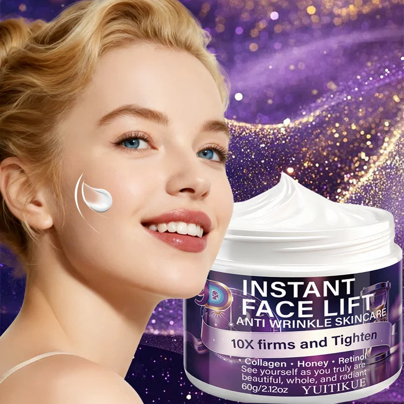 YUITIKUE Anti-Wrinkle Face Lift Cream – Honey & Collagen 60g Anti-Aging Face Cream Zpaxo