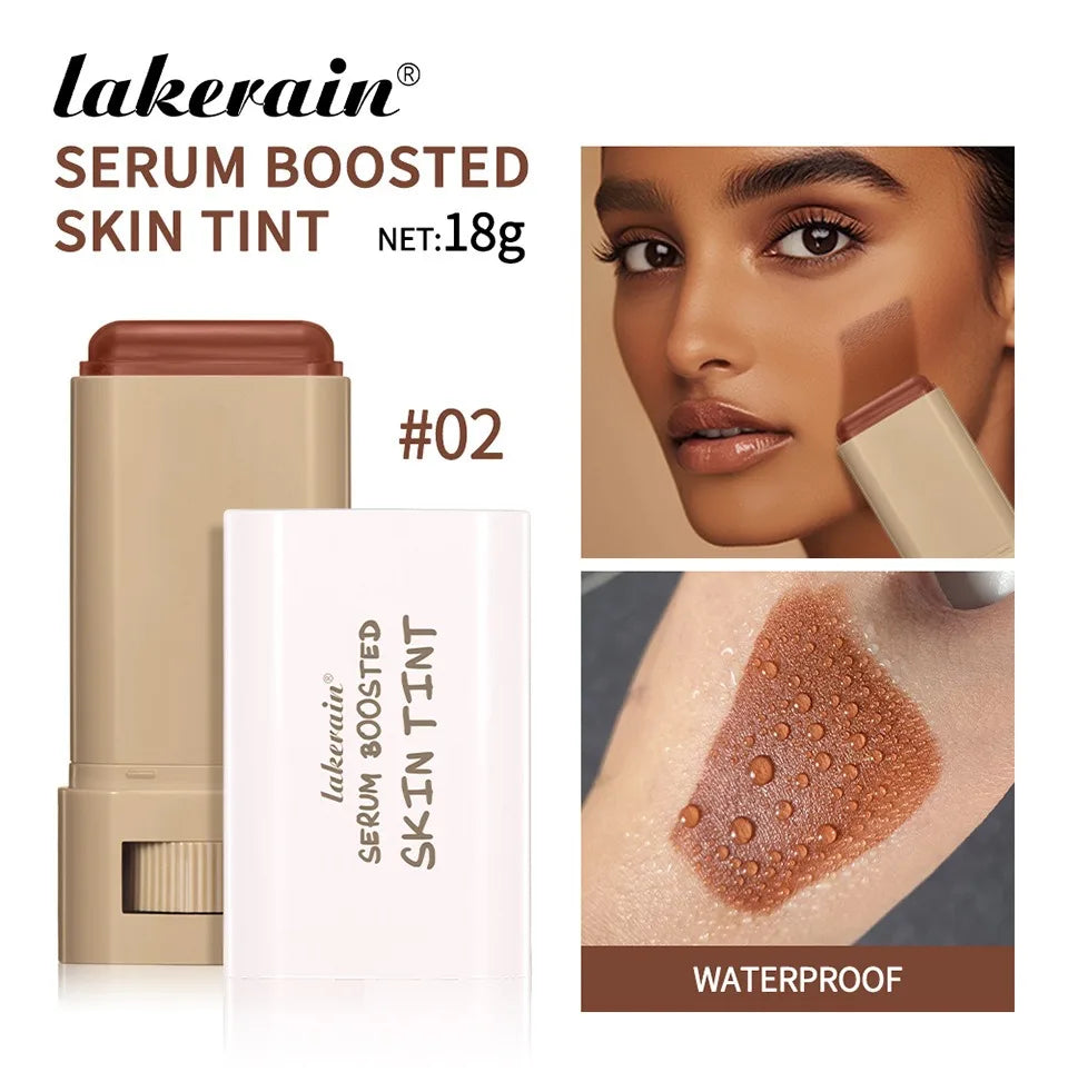 Foundation Stick Balm Skin Bronze Tint Eraser Smooth Plumper