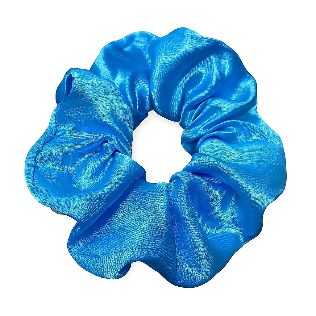 LED Glow-in-the-dark Sausage Headband for Girls, Large Luminous Ponytail Hair Accessories, Fancy Party, Birthday, Halloween Gift Zpaxo Sky Blue