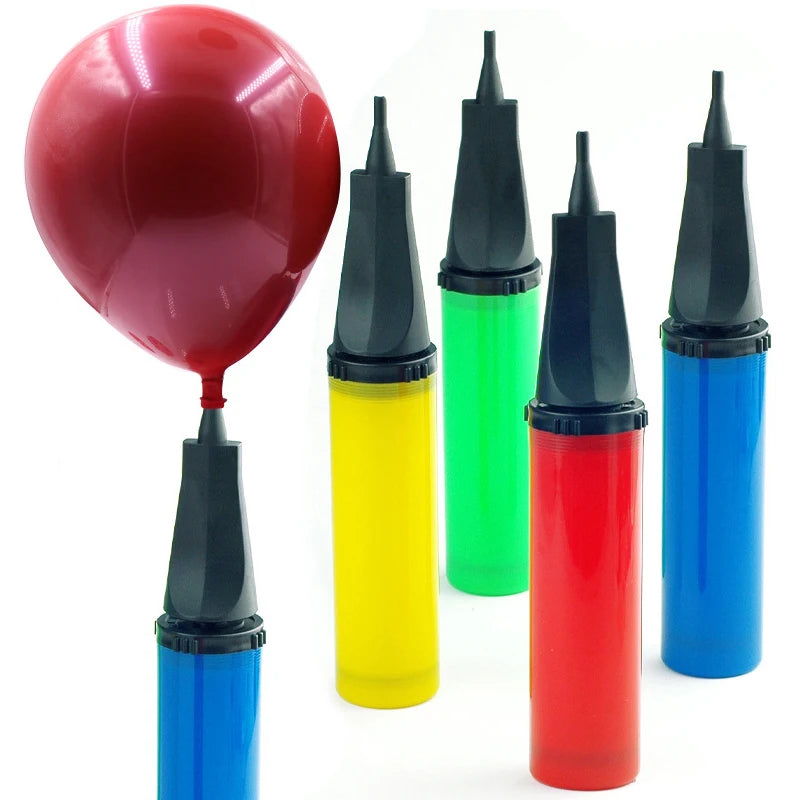 Balloon Pump Accessories Portable Inflator Random Hand Push Air