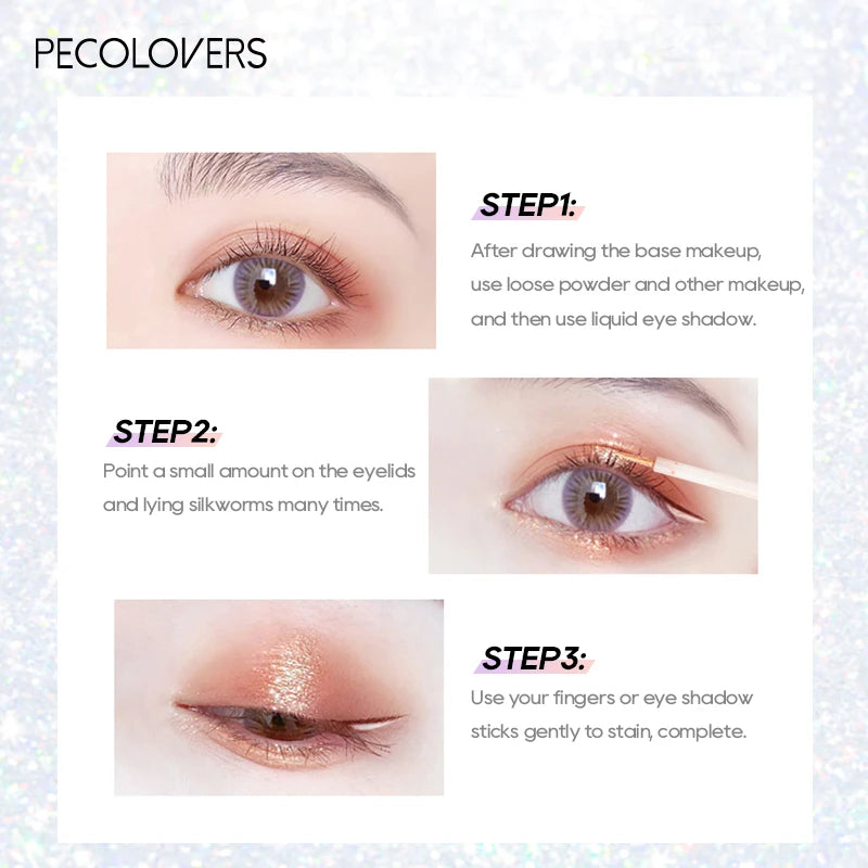 Diamond Shimmer Shiny Waterproof Liquid Glitter Eyeliner Eyeshadow