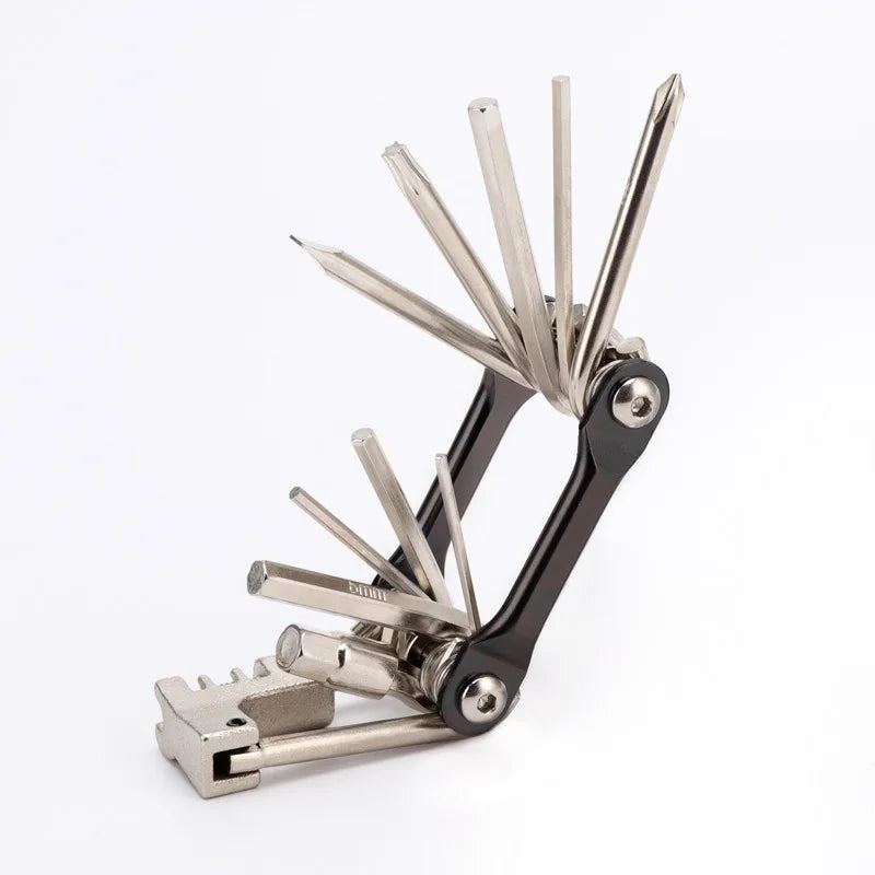 Bicycle Repair Tool Portable Repair Tool Multifunctional Combination With Chain Cutter Disassembly And Maintenance Tool Set MTB Zpaxo