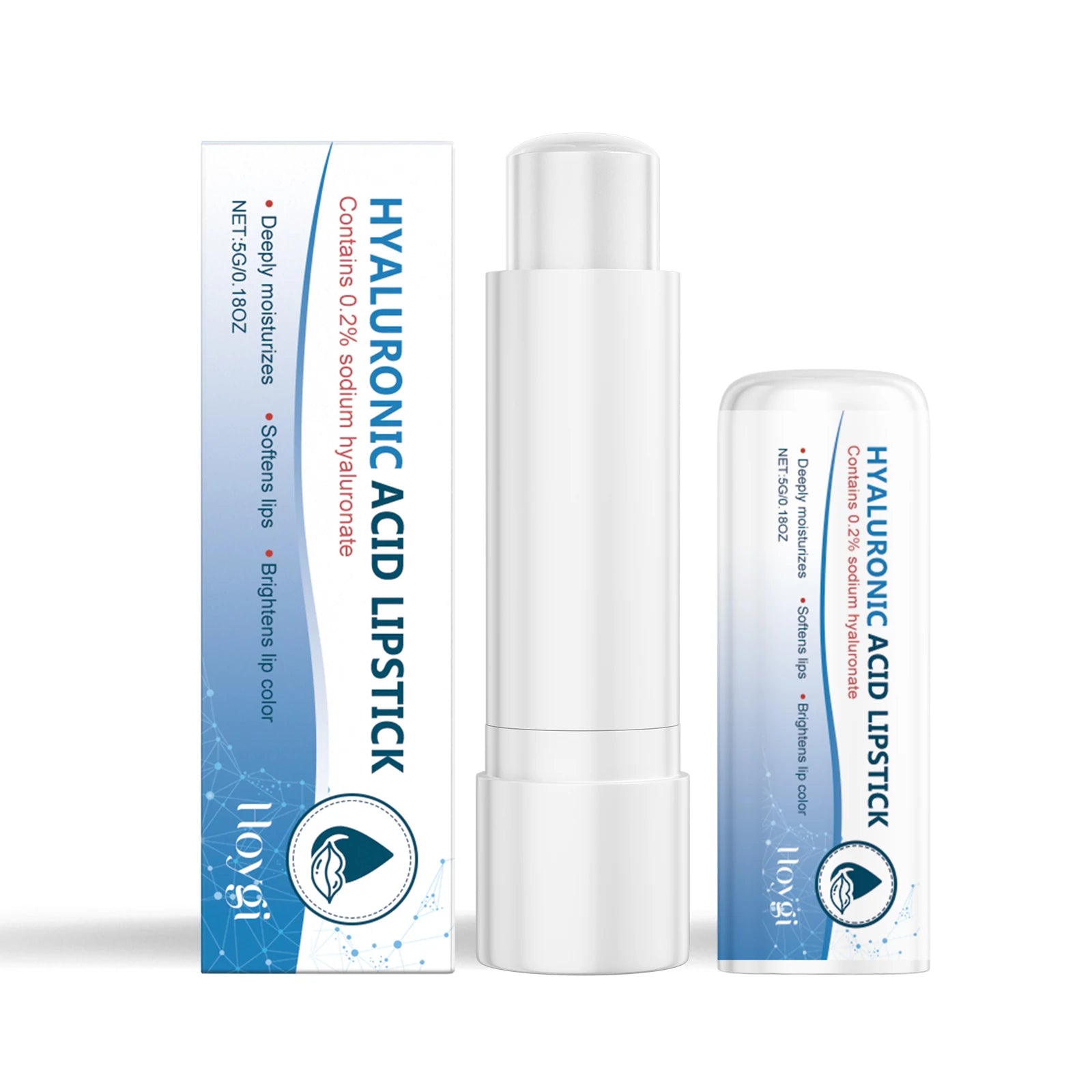 Hoygi Hyaluronic Acid Lip Balm – Moisturizing & Nourishing Lip Balm Zpaxo 1Pcs