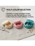 Portable Sakura Ring Holder Keychain Mini Jewelry Storage Case Travel