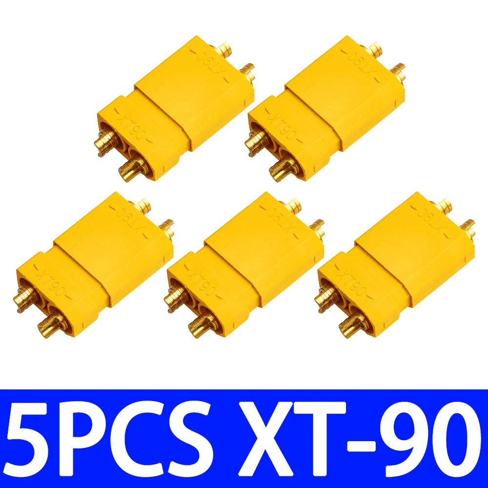 Male-Female RC LiPo Battery Connectors – XT30/XT60/XT90 High-Current Kits (DIY & Wholesale) Zpaxo 5pcs xt-90