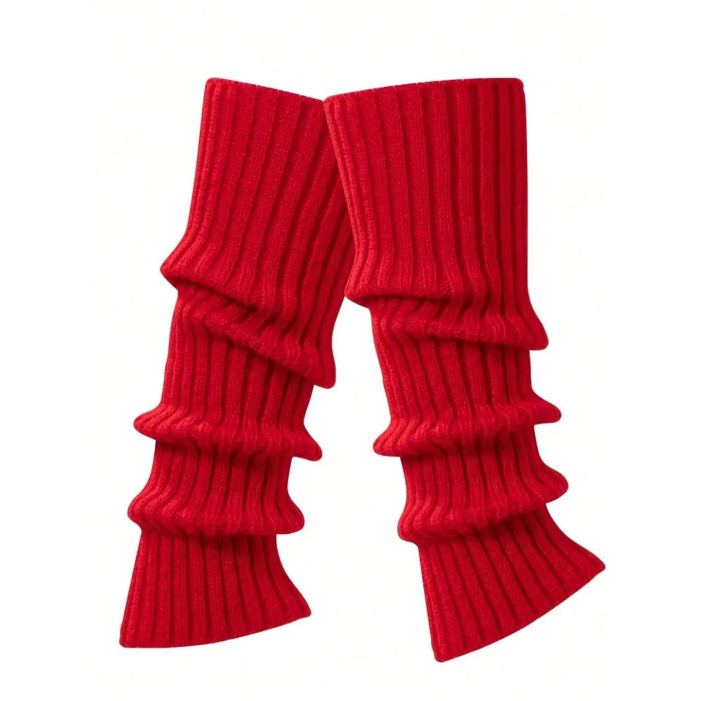 1 Pair Women's Warm Leg Socks Multi-color Options Festive Occasions