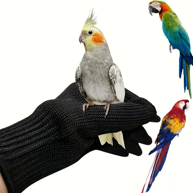 Bird Training Anti-bite Gloves Small Animal Handling Wire Chewing