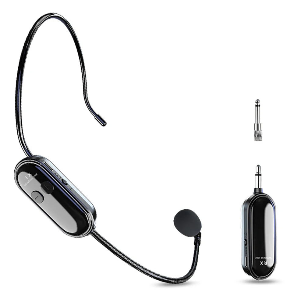 Wireless Microphone Headset Long Range Handheld 1 Mic System Teach