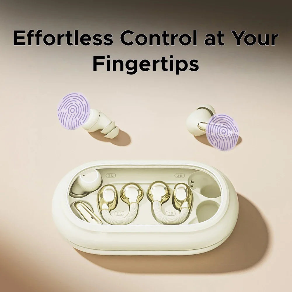 KEBIDUMEI 2 Pairs Earbuds Bluetooth Ear Twin Earphone HIFI Stereo