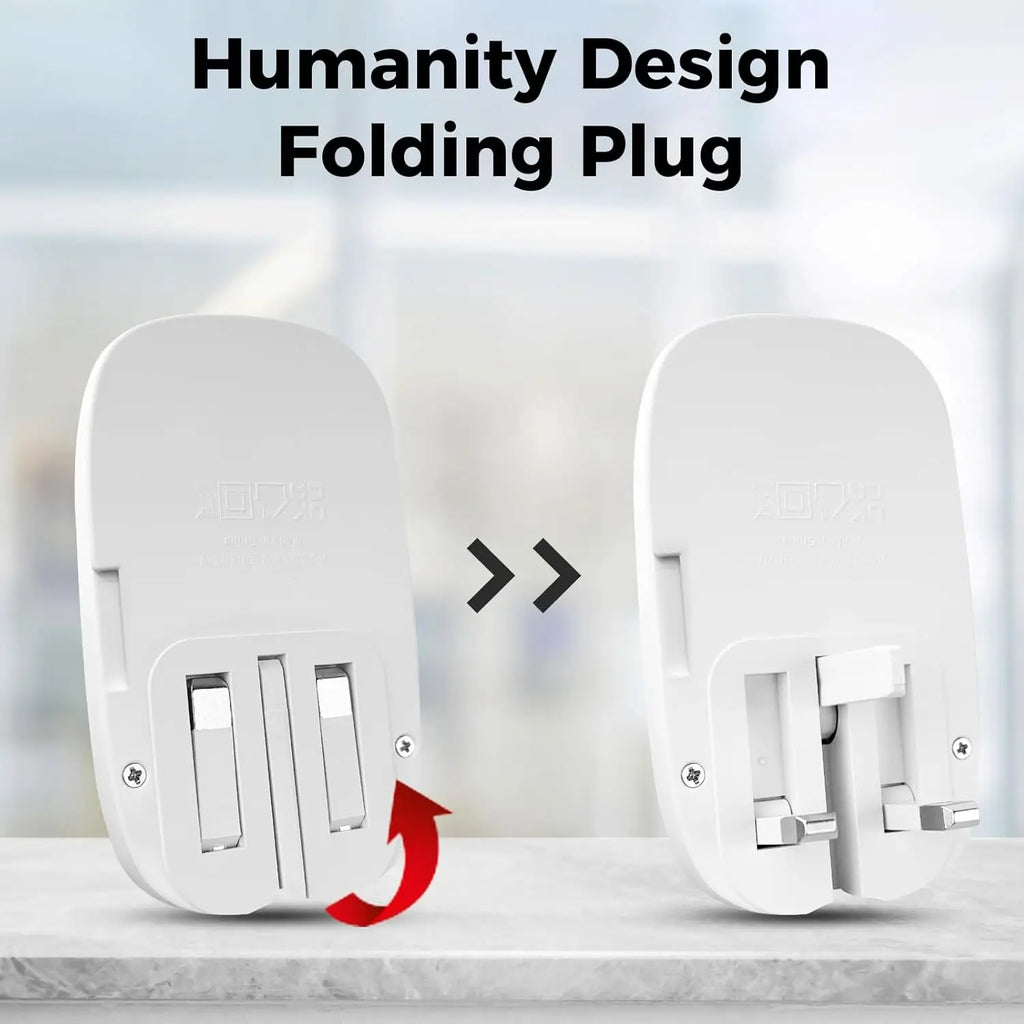 2 PACK Children's Night Lights with Dusk Sensor, Electric Socket 3 Levels of Adjustable Brightness, Auto On/Off Modes Zpaxo