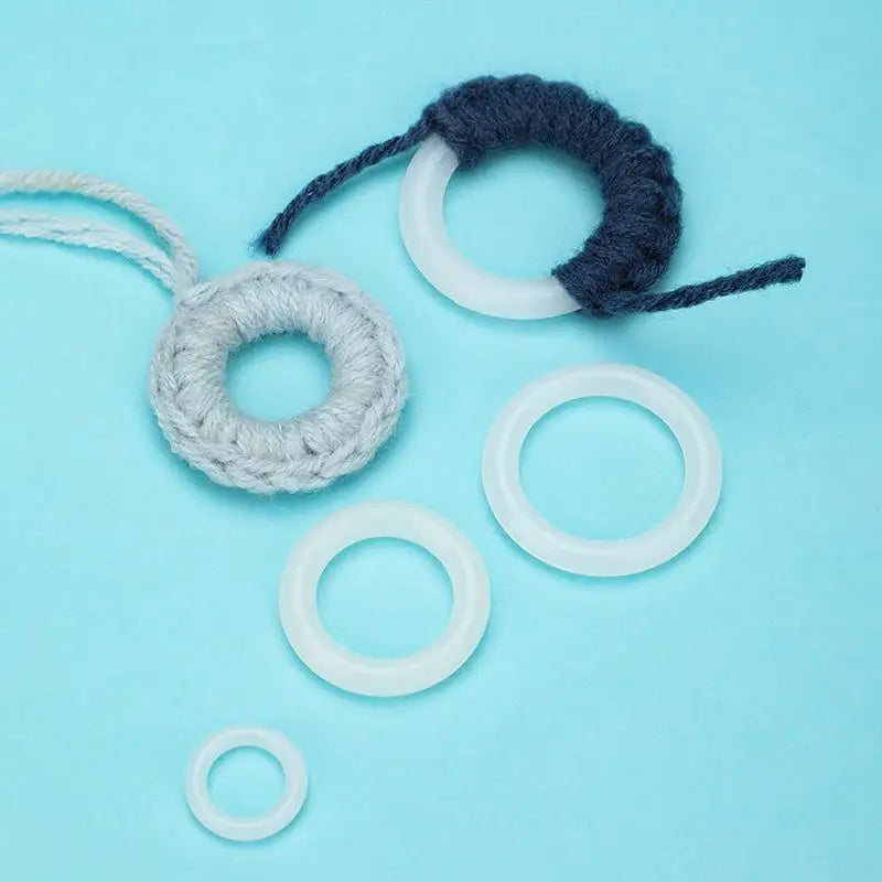 Handcraft DIY Crochet Circle Ring Hook Accessories Plastic Bag 1 Zpaxo