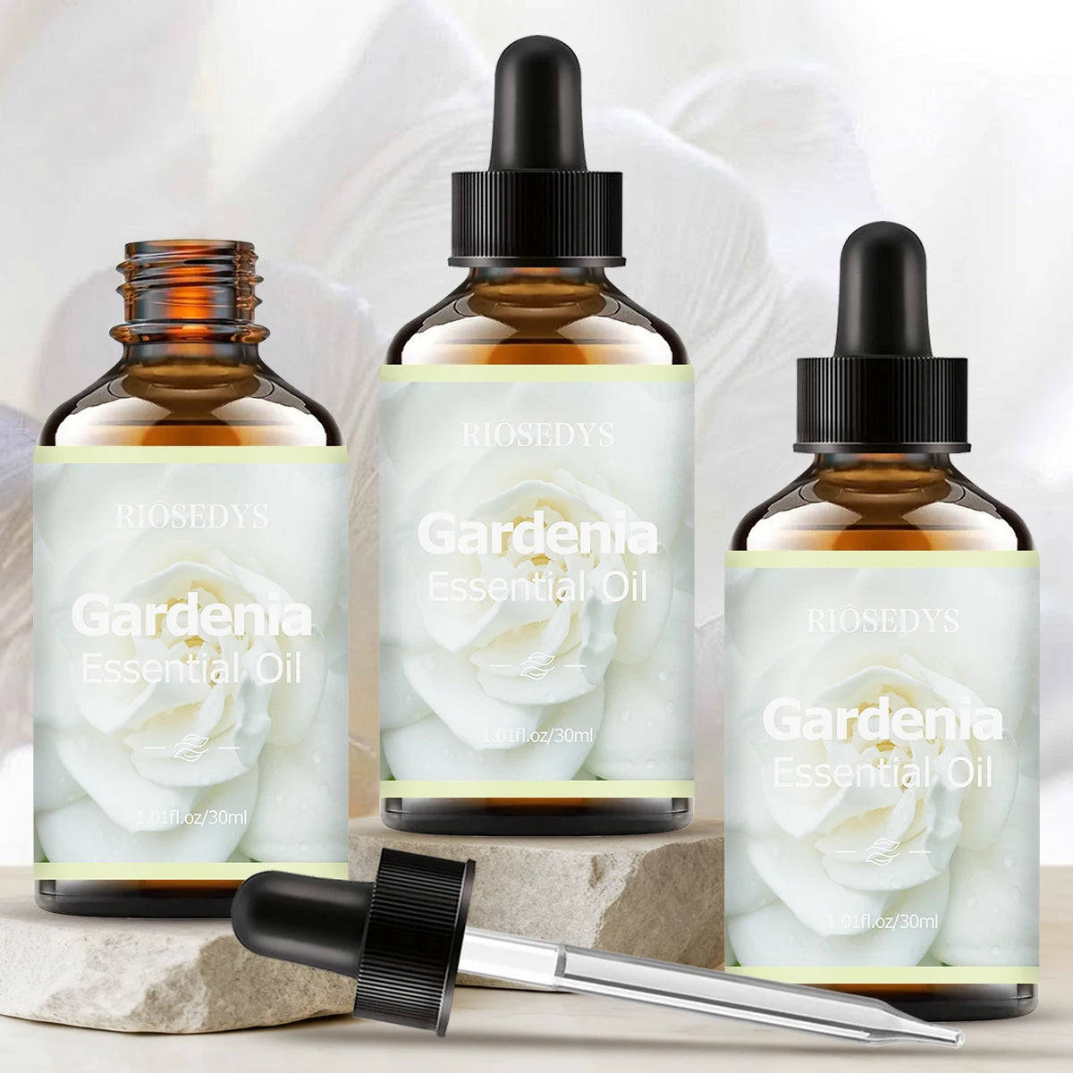 GARDENIA Essential Oil Natural Fragrance Suitable Body Massage Zpaxo