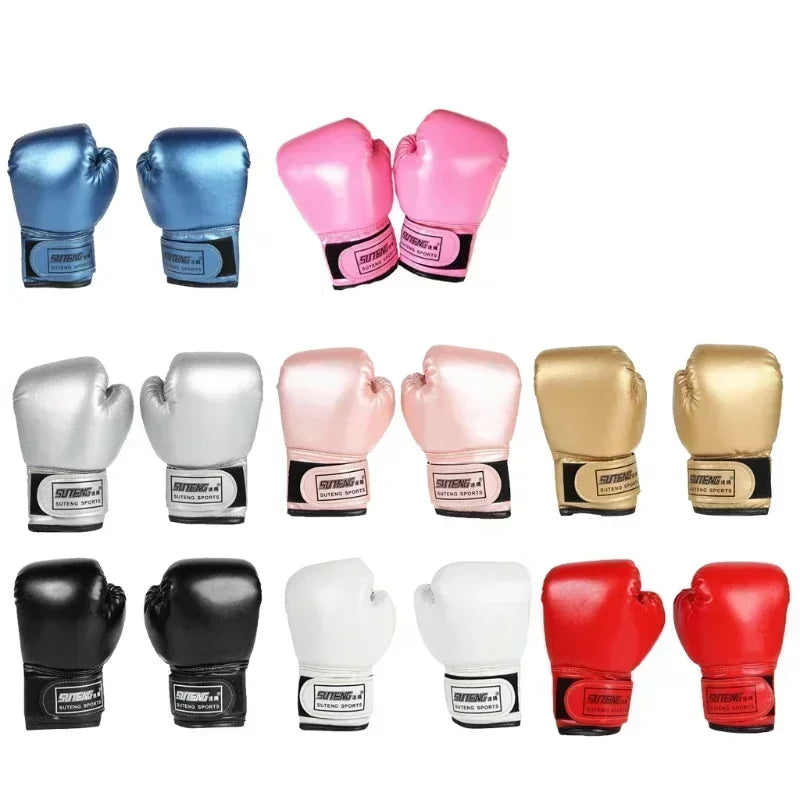 Children's Boxing Hand Gloves Children's and Youth Boxing Bags Taekwondo Muay Thai Mitt MMA Training Spare Sports Gloves Zpaxo