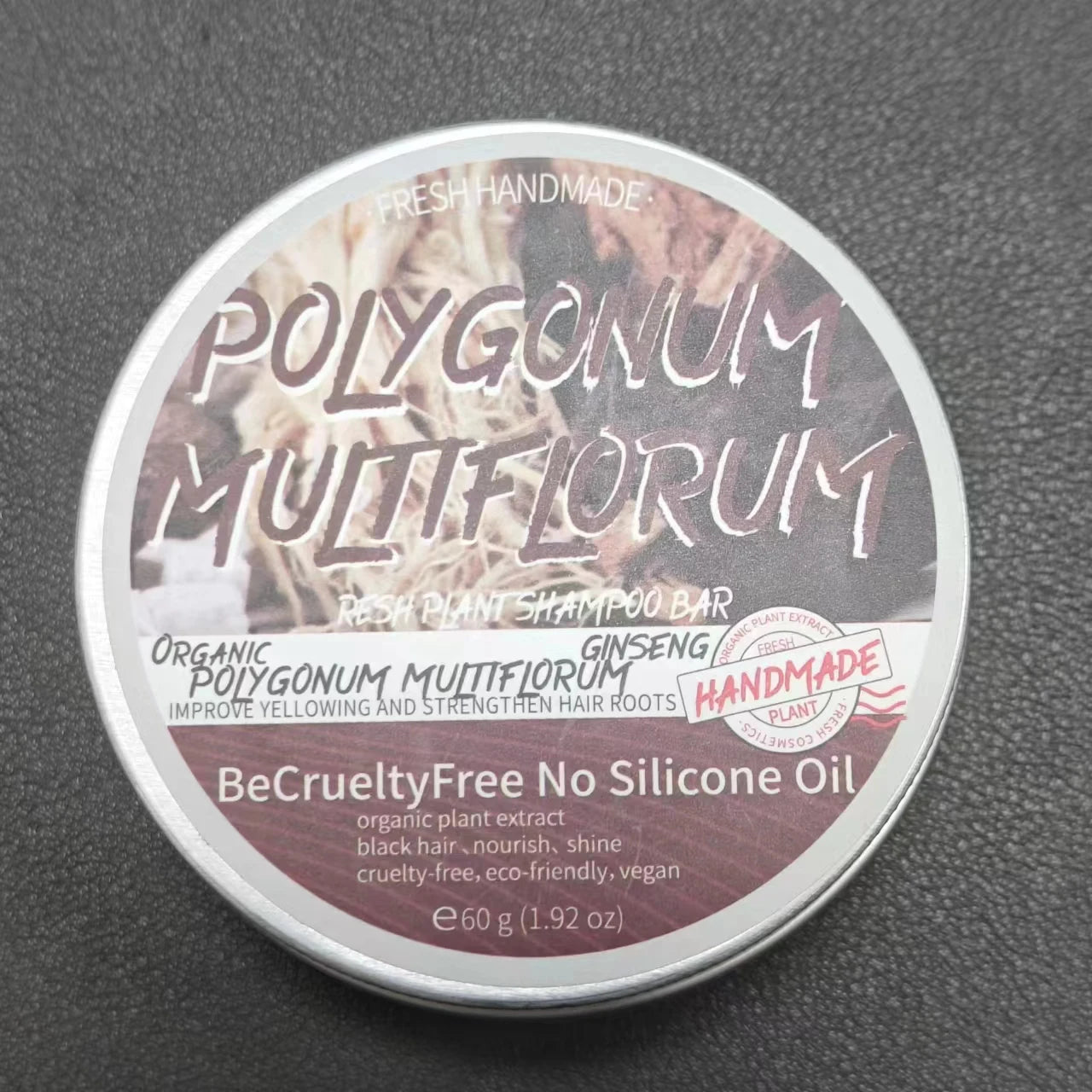 Polygonum Multiflorum Shampoo Soap Bar – Natural Hair Care Shampoo Soap Bar Zpaxo