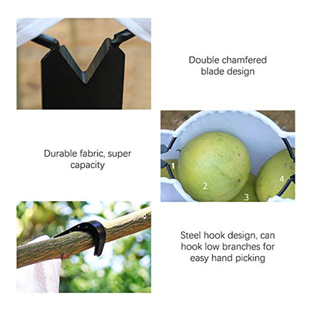 Fruit Picker Orchard Blade Garden Tree Picking Tool Gathering Catcher