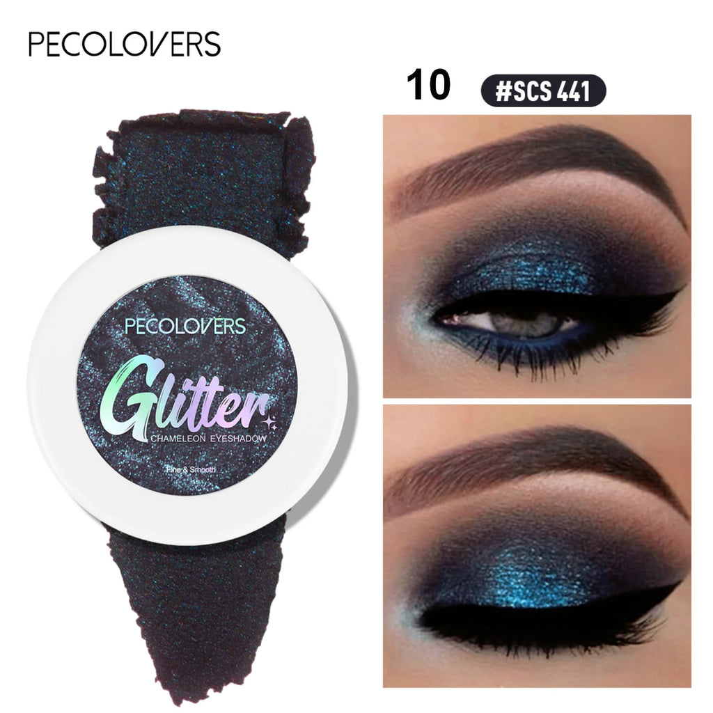 1PC Single Color Eye Shadow - No Discoloration, Pearlescent Matte, Brightening, Gradient, Create Charming Daily Eye Makeup Zpaxo 10