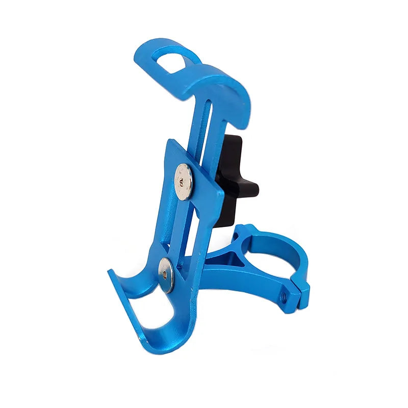 Bike Phone Holder Anti-Slip Shockproof Grip Metal Handlebar Mount Support For Bike Scooter Cycling Bicycle Handlebar Mount Kit Zpaxo